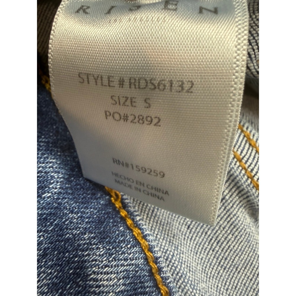 Risen Size Small Denim Shorts RD16532 - Picture 4 of 4